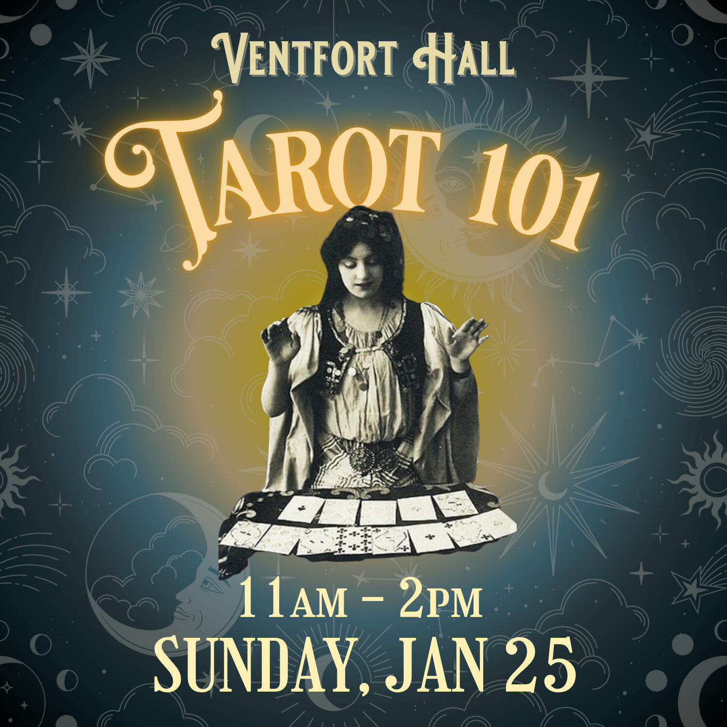 Tarot 101 | Sunday, January 25 from 11 am to 2:00 pm