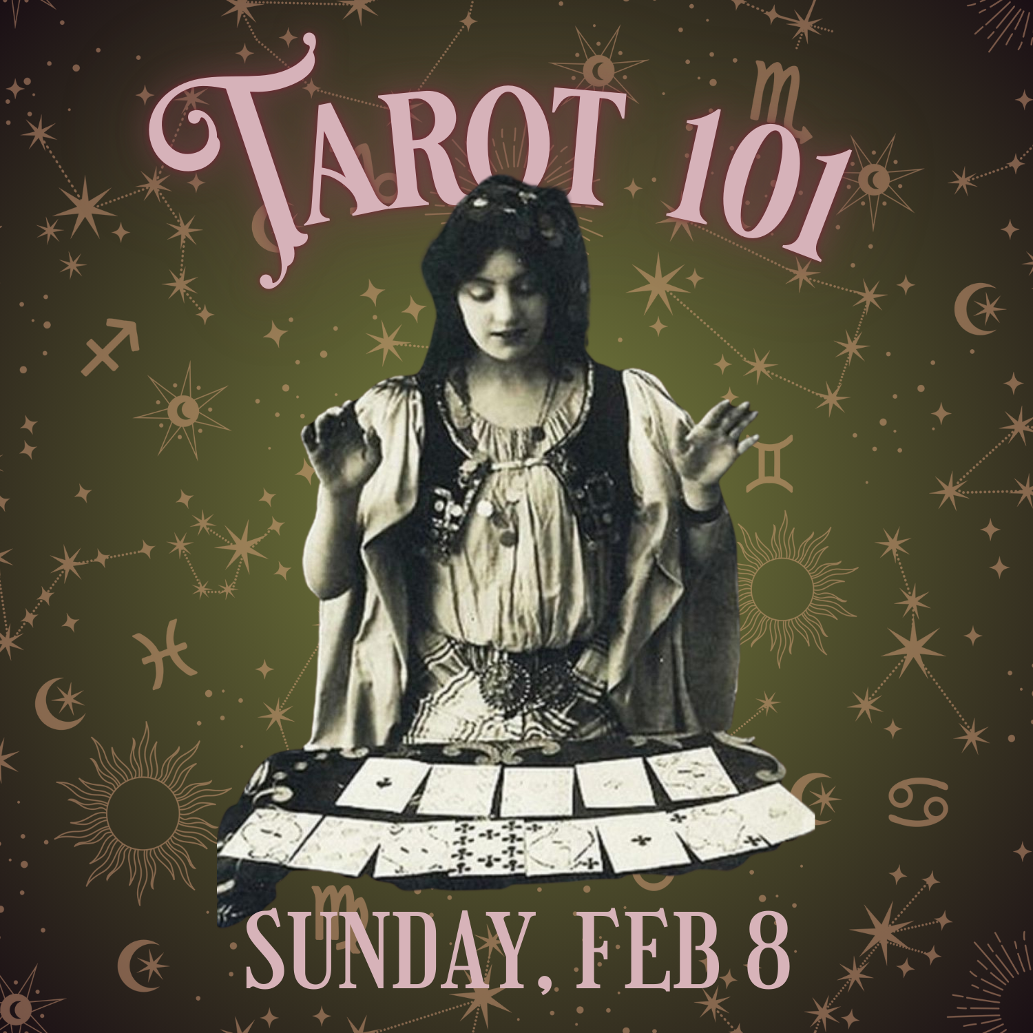 Tarot 101 | Sunday, February 8 fom 11am to 2pm