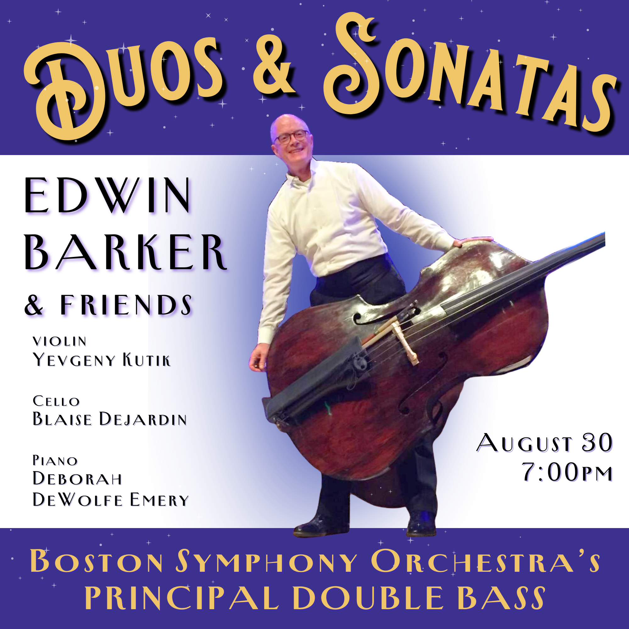 Edwin Barker & Friends: Duos & Sonatas