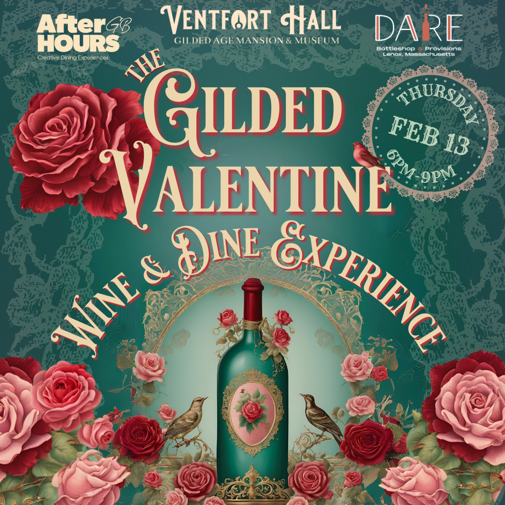 The Gilded Valentine Wine & Dine Experience | February 13 6pm to 9pm