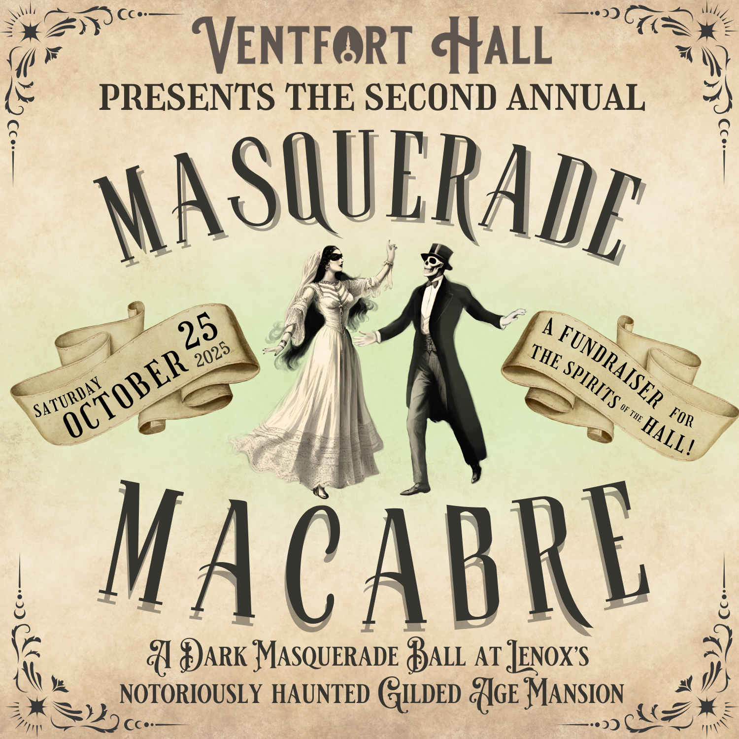 Second Annual Masquerade Macabre | Saturday, October 25, 6 pm - 10 pm